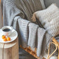 Nordic Knitted Blanket