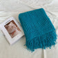 Nordic Knitted Blanket