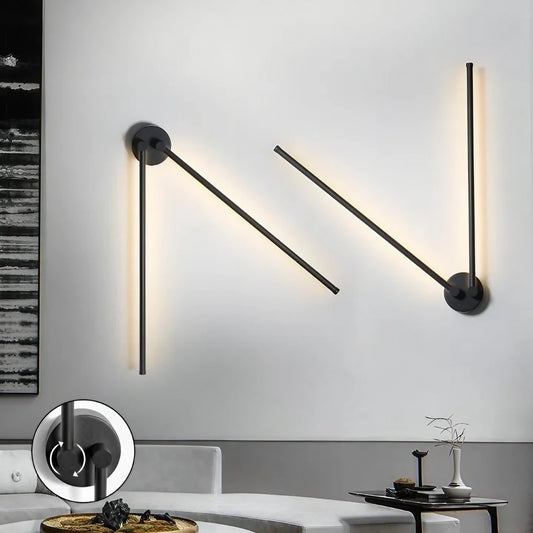 Sleek Rotatable Wall Lamp